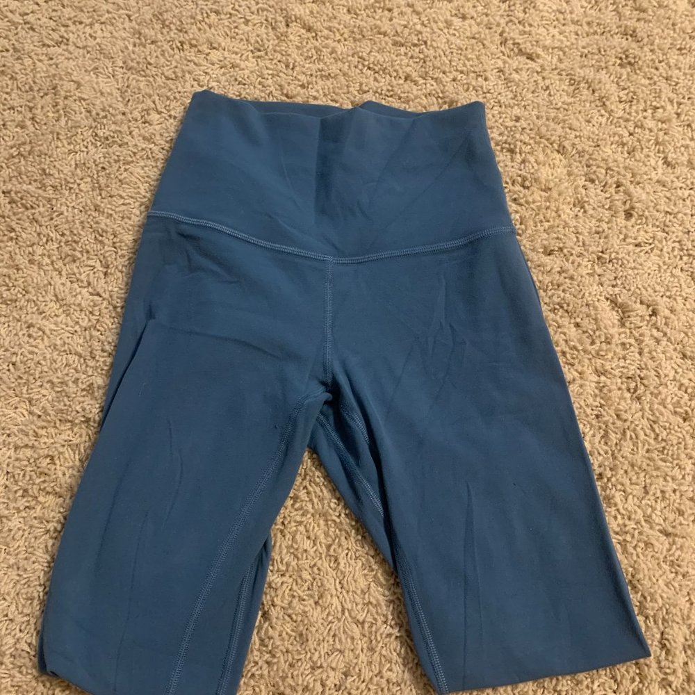 Lululemon Align Leggings 25" Petrol Blue - Picture 3 of 7